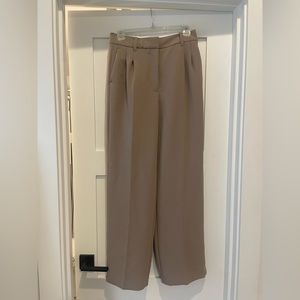 Tan Aritzia Effortless Pants